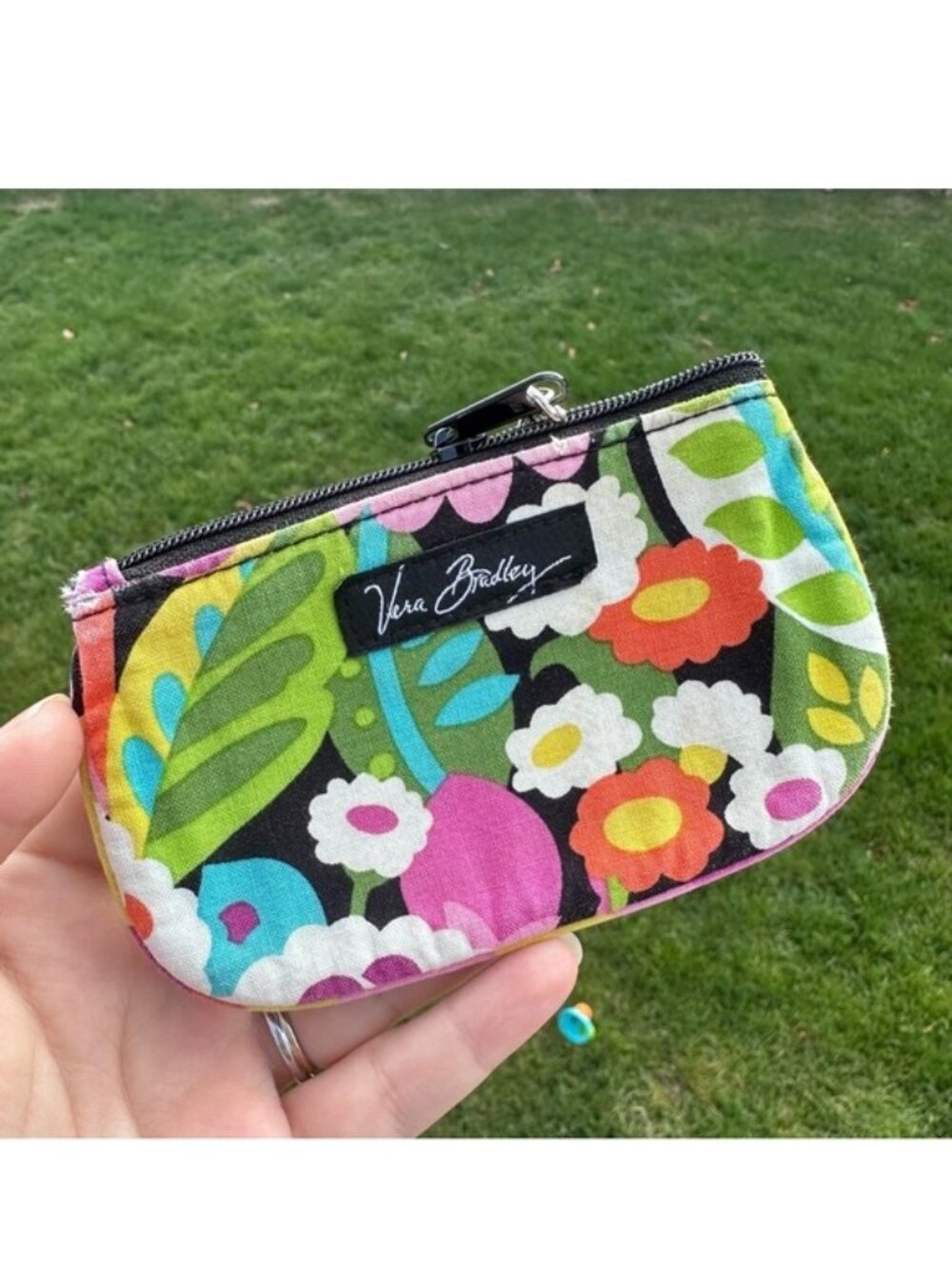 Vera Bradley | Retired Va Va Bloom Clip Zip ID Case